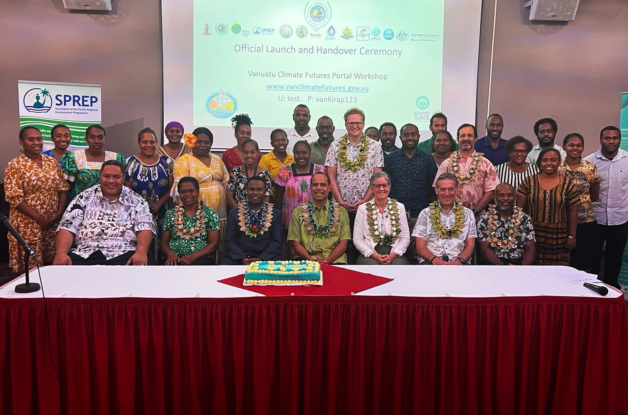 VanKIRAP Official Launch of the Vanuatu Climate Futures Portal