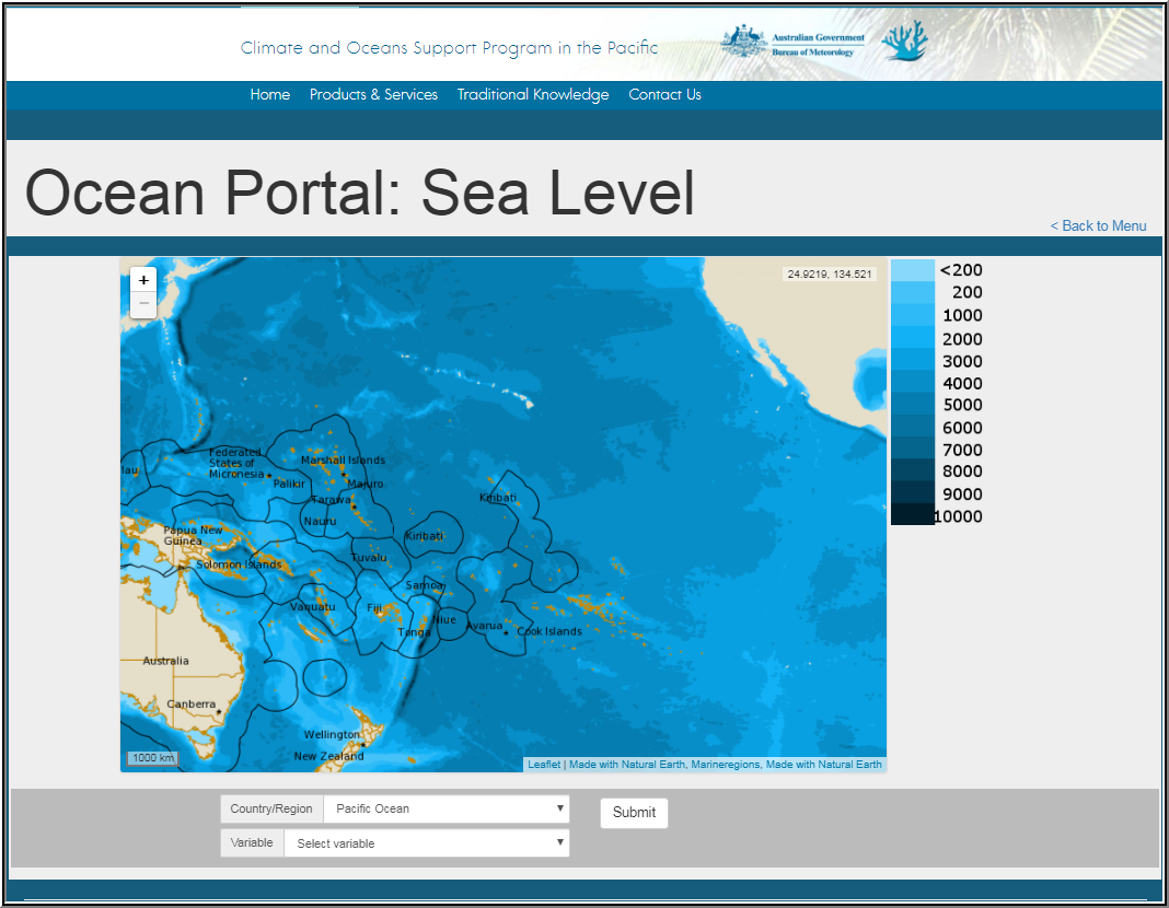 COSPPac Ocean Portal: Sea Level