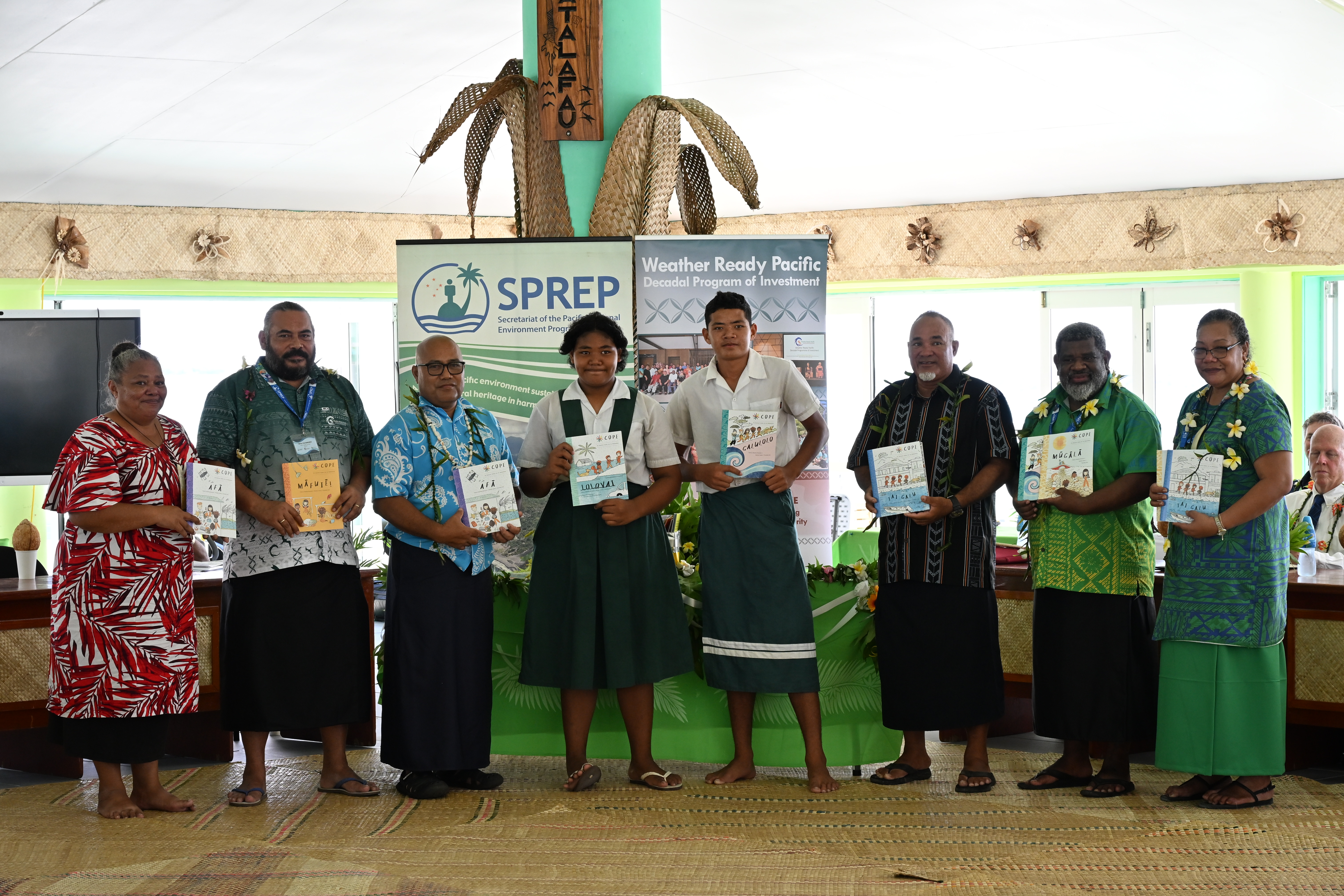 COPE Launch with Ulu O Tokelau, Alapati Tavite