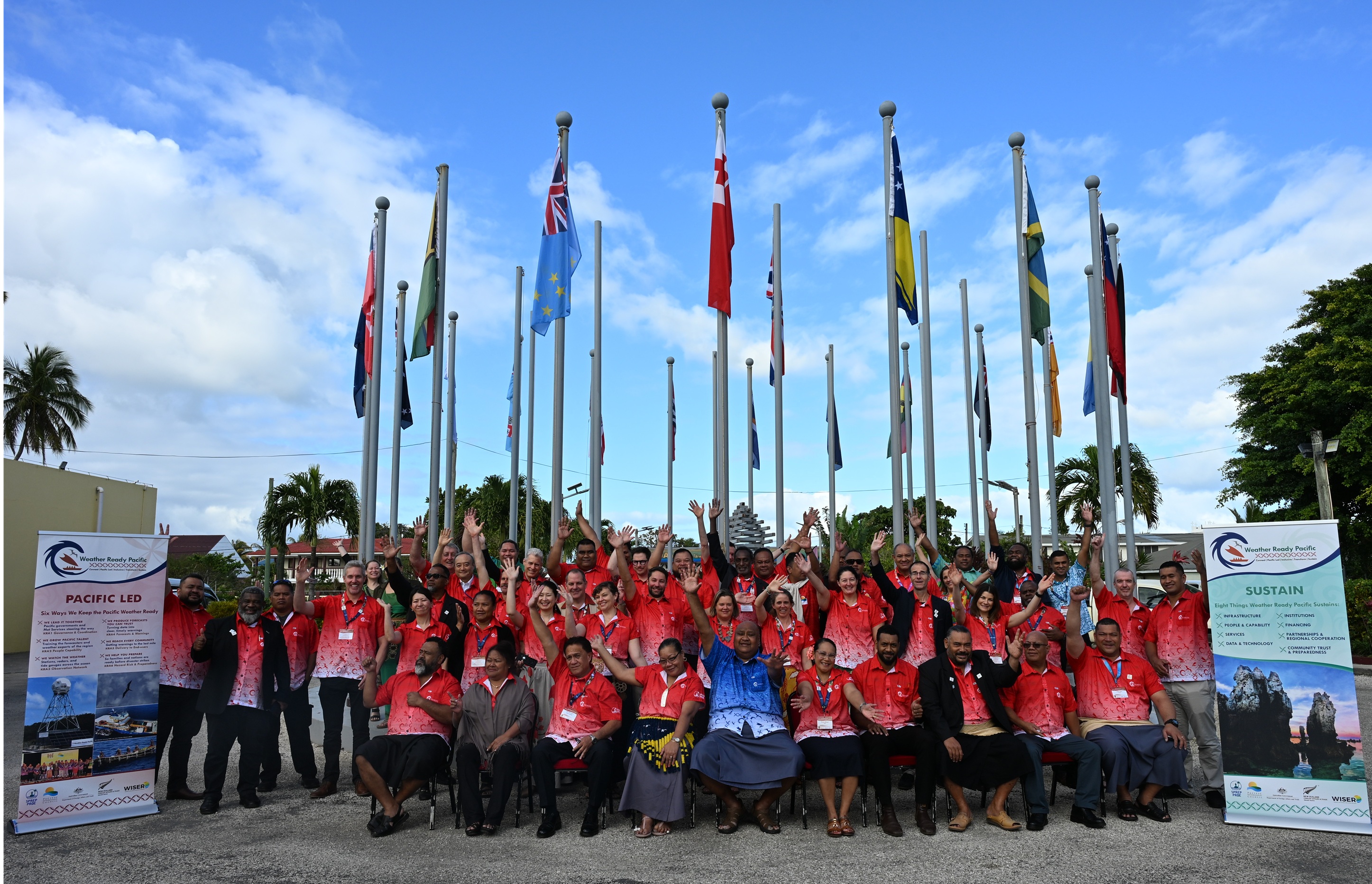 Group photo - Fa'onelua Center