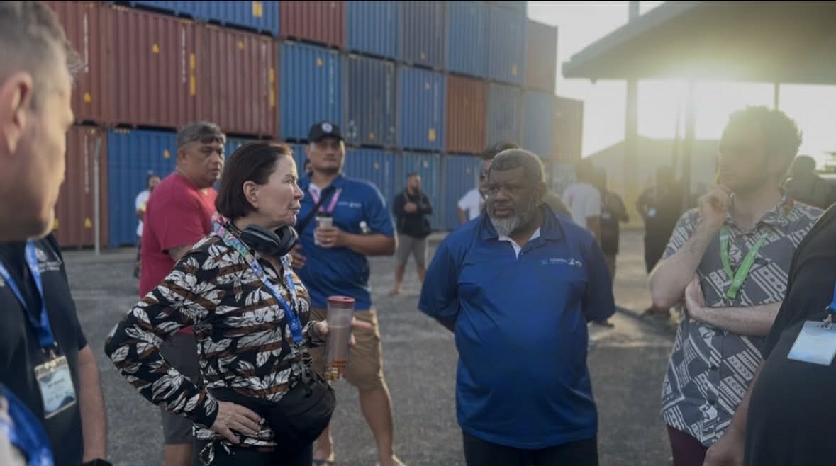 Tokelau Mission Team assembling for check in