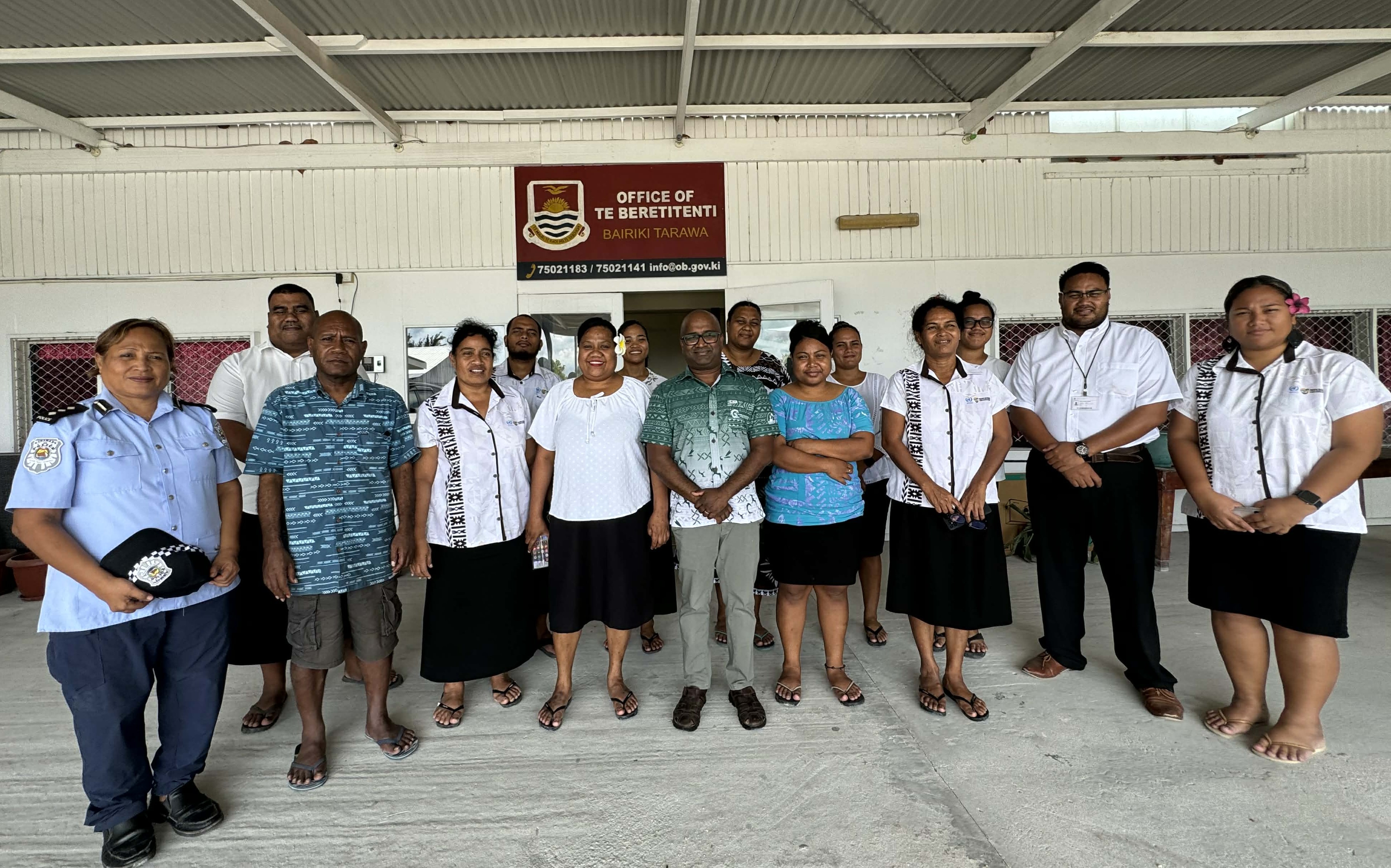 Kiribati CAP Training held earlier in May