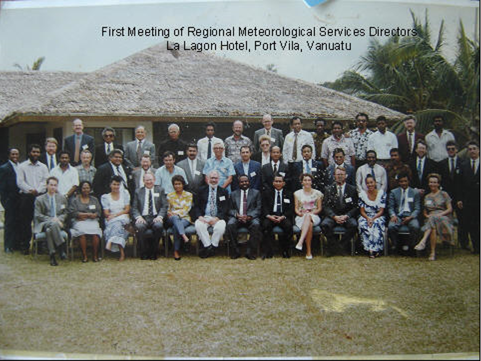 First Regional Meteorological Services Directors Meeting (RM