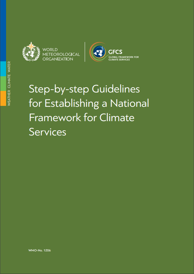 Step-by-step Guidelines for Establishing a National Framework for Climate Services