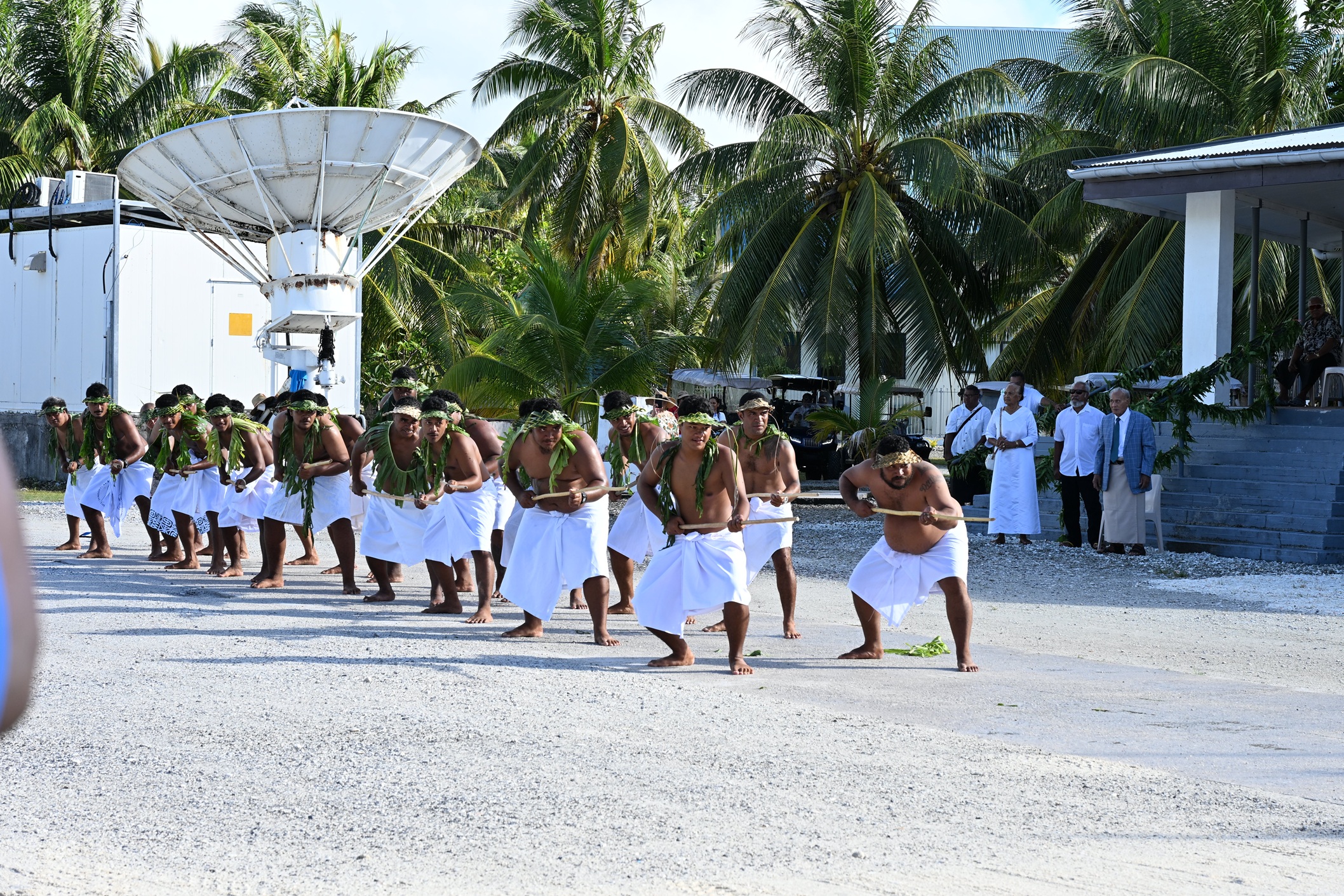 Atafu atoll welcoming performance