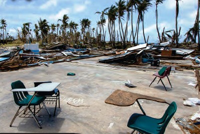 typhoon aftermath