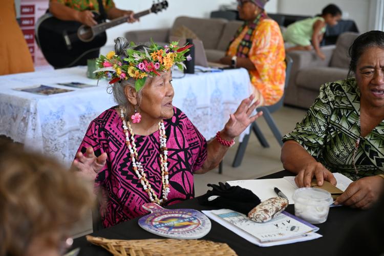 Niue GEDSI Training Action Shot