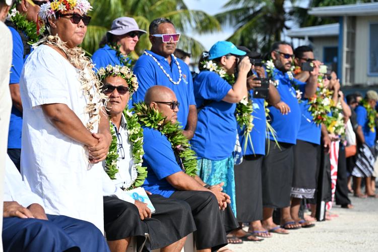 Ulu O Tokelau NCOF Participants during Welcome Performance
