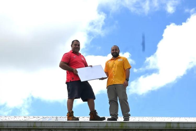 Tonga Meteorological Service is installing Starlink satellites