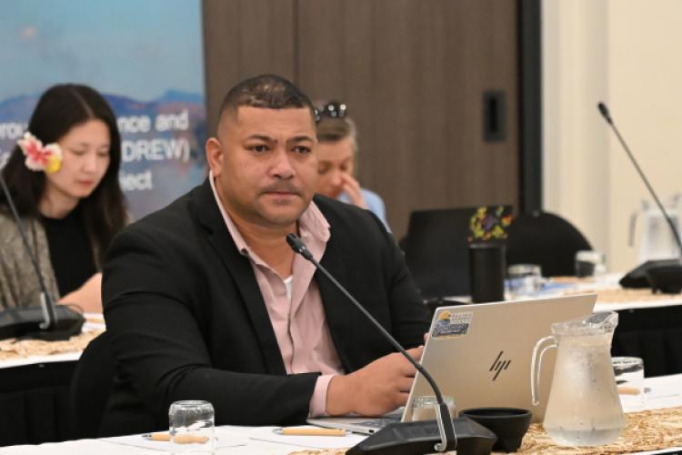 Director Laitia Fifita of the Tonga Met Service