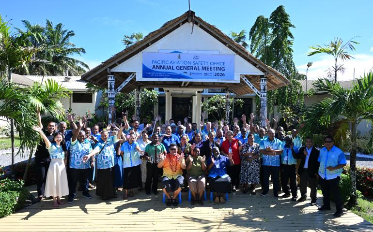 PASO-SPREP Meeting of Pacific Met Services + CAA Group Picture