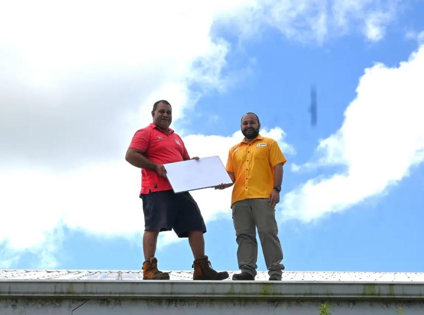 Tonga Meteorological Service is installing Starlink satellites