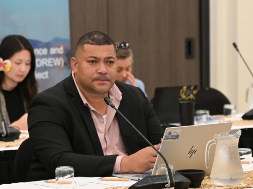 Director Laitia Fifita of the Tonga Met Service