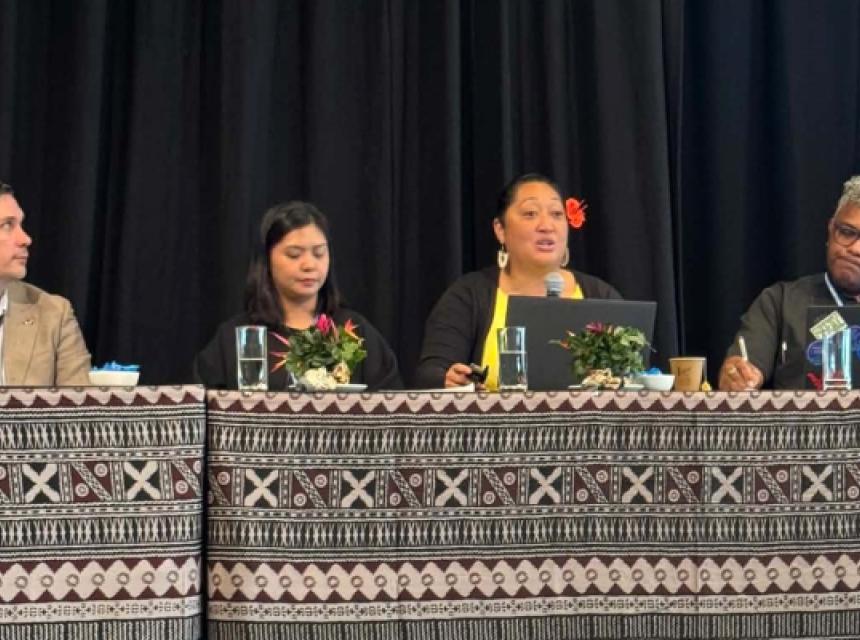 Ms Siosinamele Lui, COSPPac Traditional Knowledge Adviser at SPREP